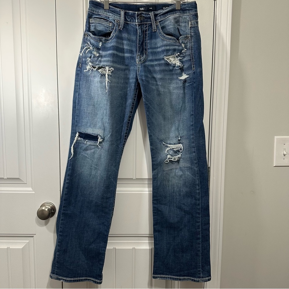 Men's Relaxed Fit Distressed BKE Jake Jeans